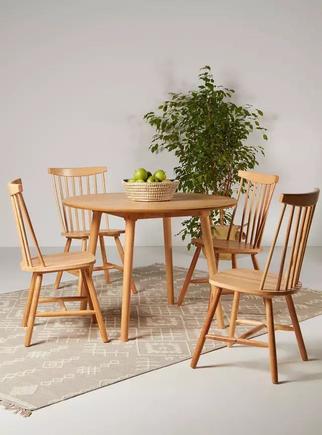 Juego Comedor Elaine 4 Sillas outlet