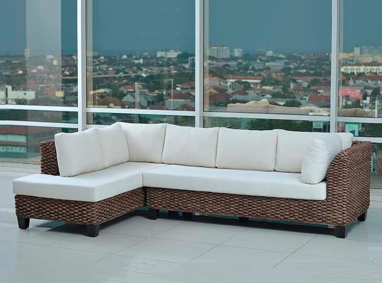 Sofá Seccional Izquierdo Katina Mesa Rattan outlet — foto 10