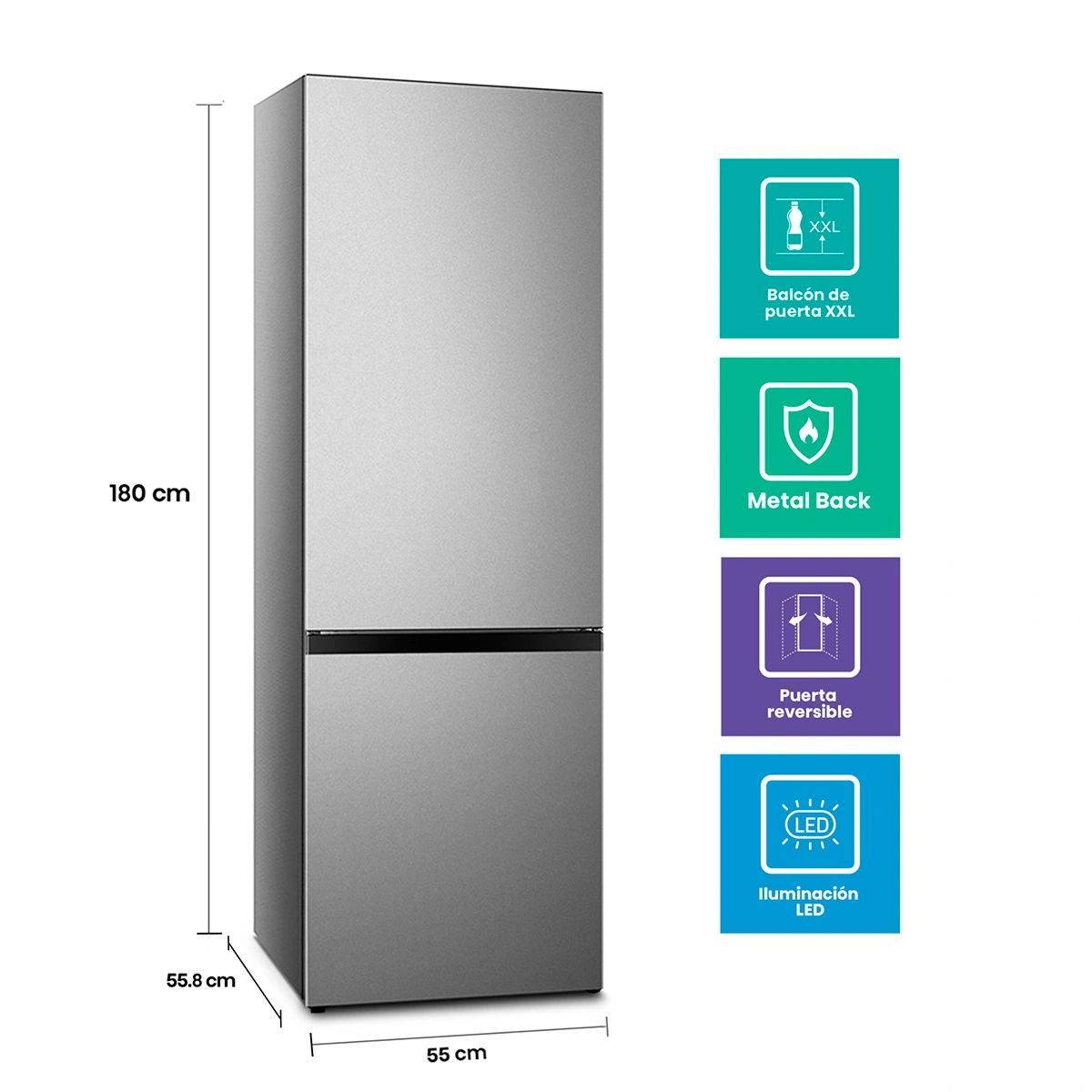 Refrigerador Bottom Hisense 264 Litros RB-341N outlet — foto 7