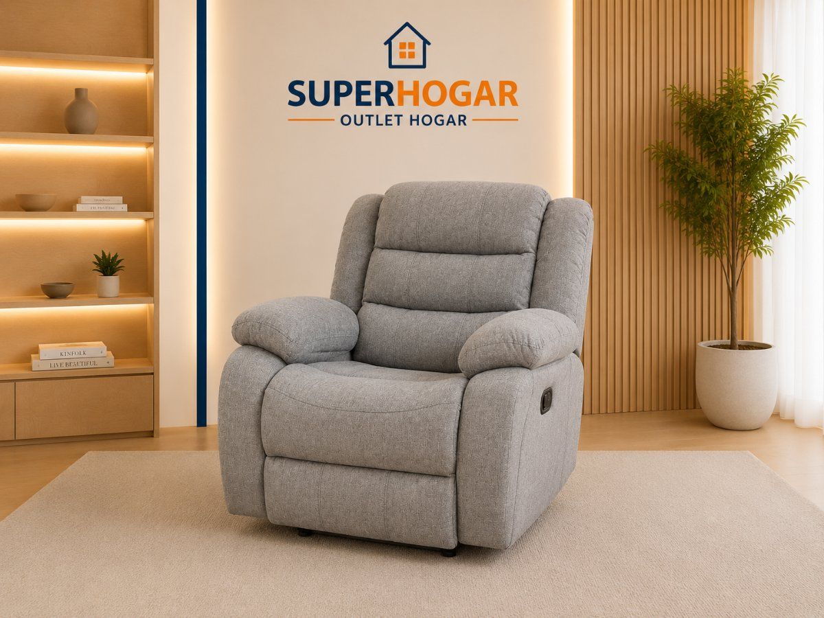 Berger Reclinable 1 Cuerpo Italia Grafito outlet