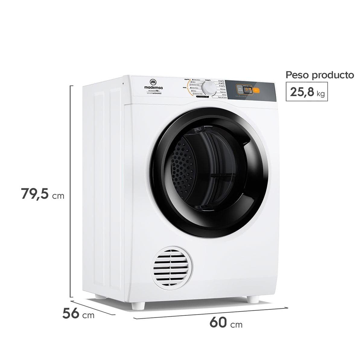 Secadora 9DBZG Pro 9 Kg outlet — foto 3