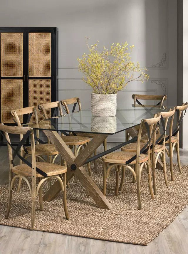 Juego de Comedor Pamela 8 Sillas outlet — precio outlet