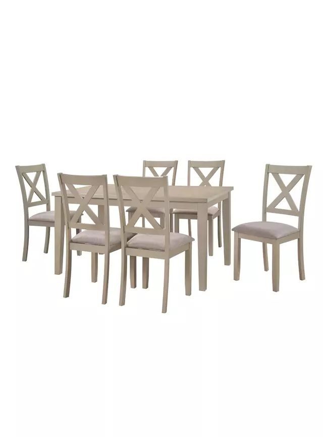 Juego Comedor Naomi 6 Sillas outlet — foto 4