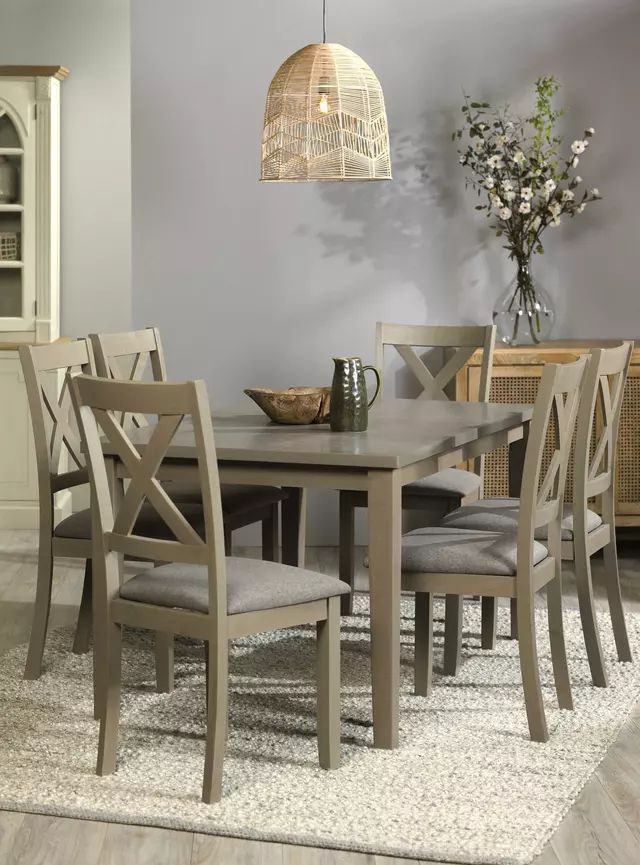 Juego Comedor Naomi 6 Sillas outlet — precio outlet