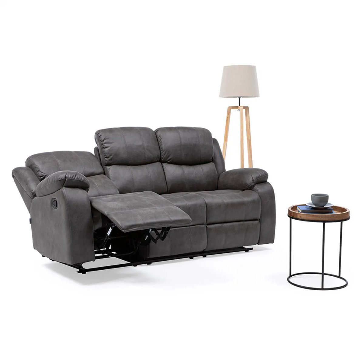 Berger Reclinable 3 Cuerpos Isabel Gris Vys outlet