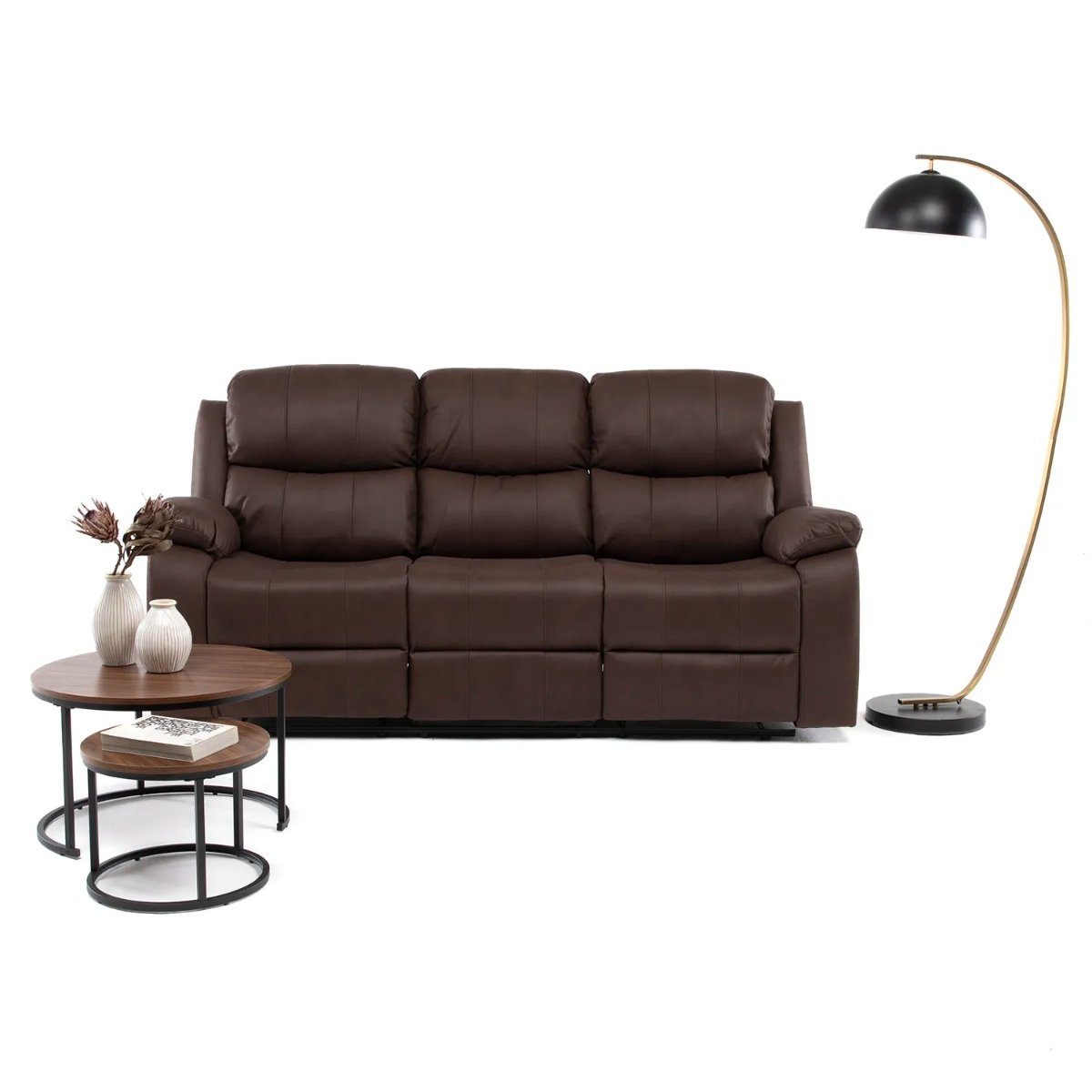 Berger Reclinable 3 Cuerpos Isabel Café Vys outlet — foto 2