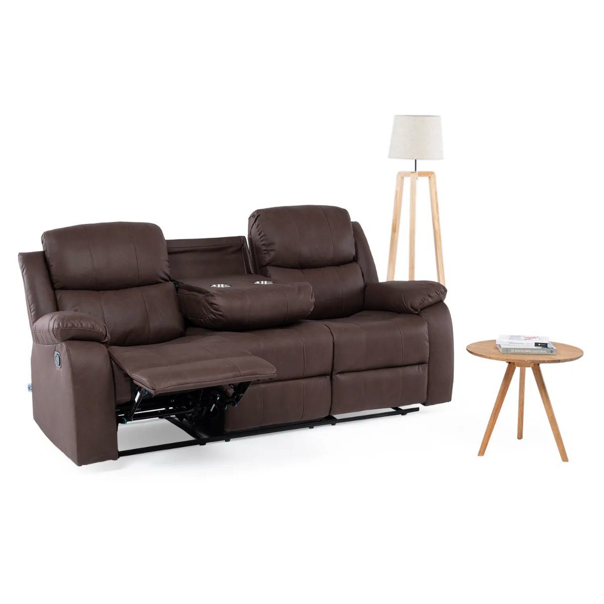 Berger Reclinable 3 Cuerpos Isabel Café Vys outlet — precio outlet