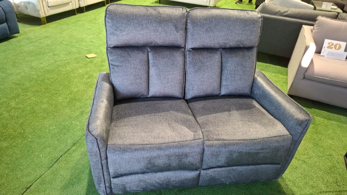 Sofá Berger Reclinable 2 Cuerpos Ash Monaco outlet — foto 2