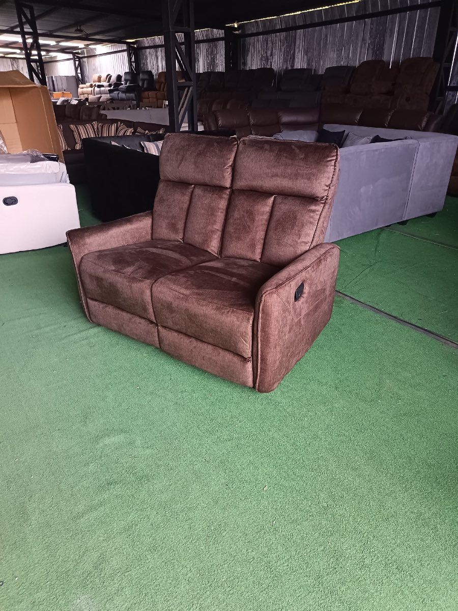 Sofá Berger Reclinable 2 Cuerpos Ash Monaco outlet — foto 3