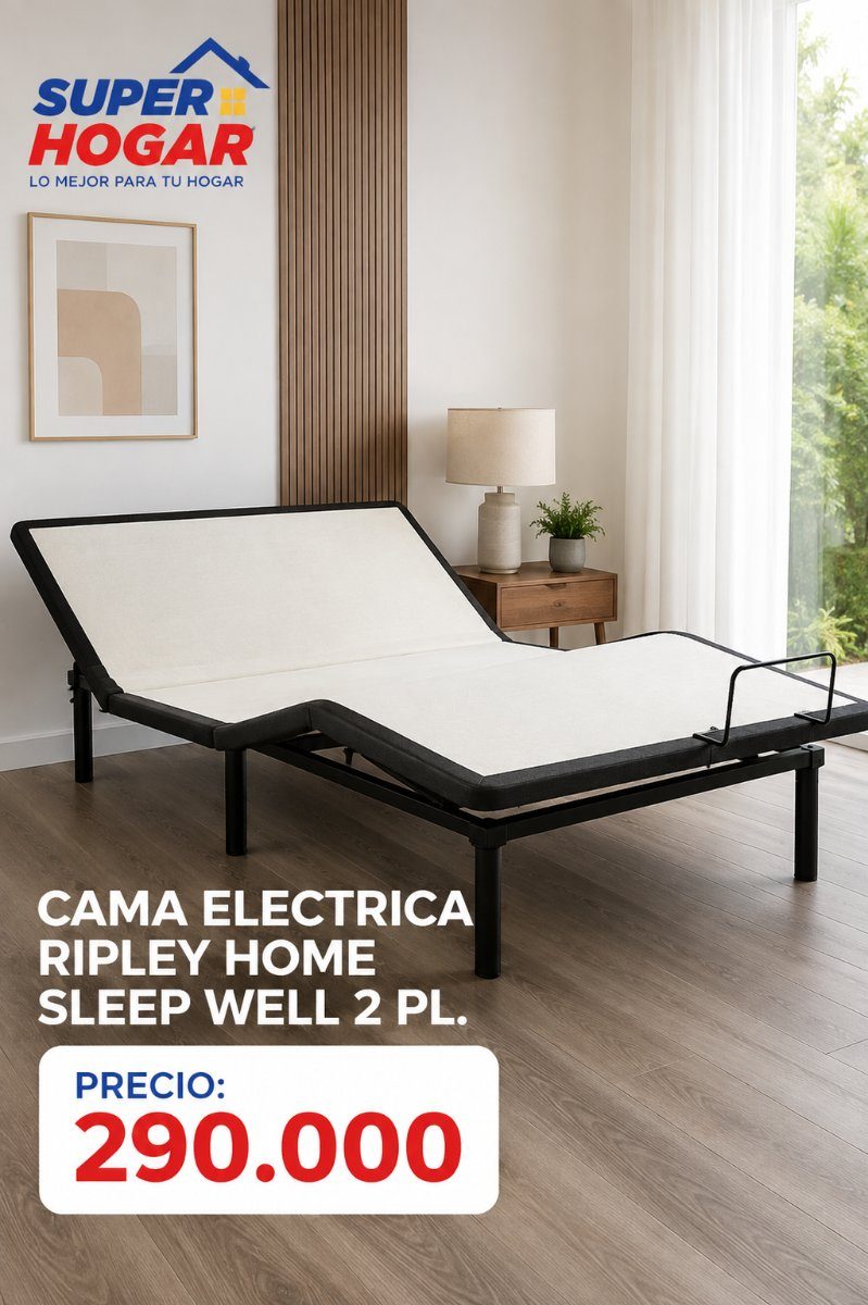 Cama Electrica Sleep Well 2 Plazas outlet — precio outlet