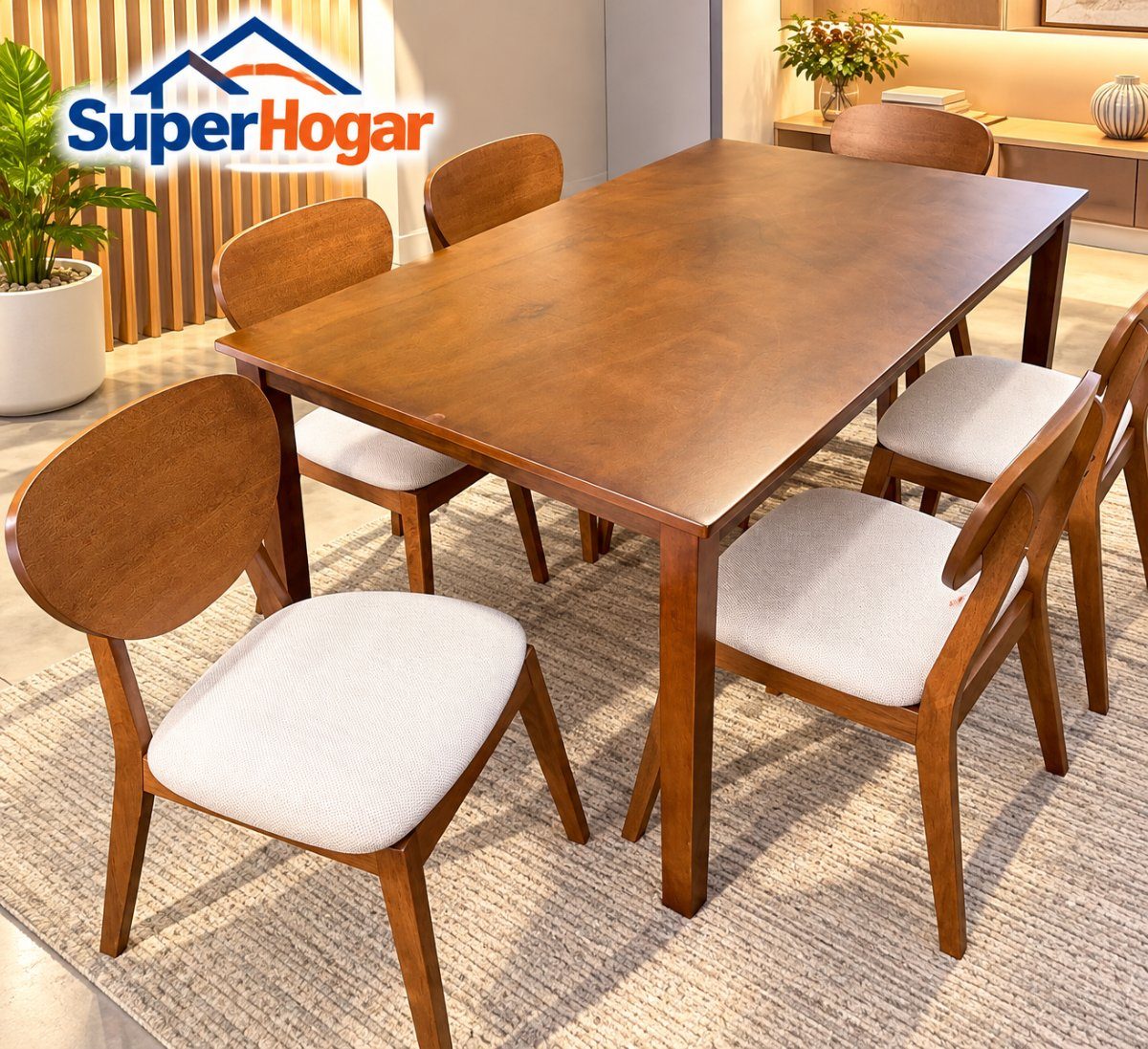 Comedor 6 Sillas Lucy outlet
